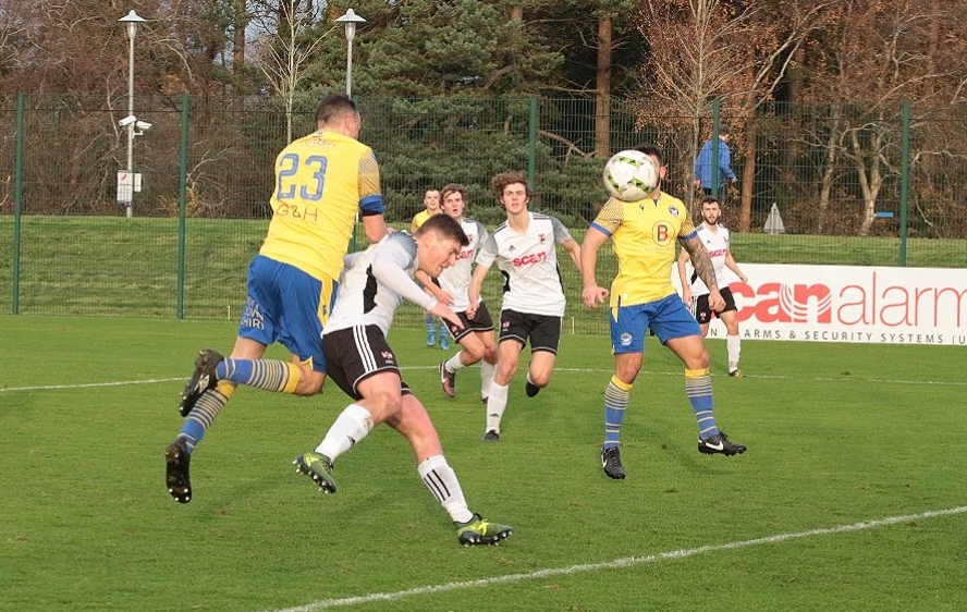 Queen’s University 1-2 Bangor: Tension runs high but Seasiders secure the spoils once&nbsp;more