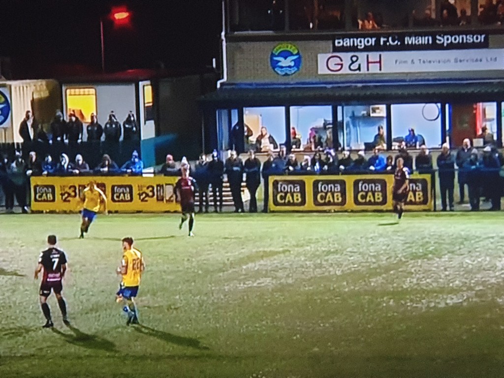 Bangor 1-2 Crusaders: Irish Cup adventure ends but not in vain after brave&nbsp;battle