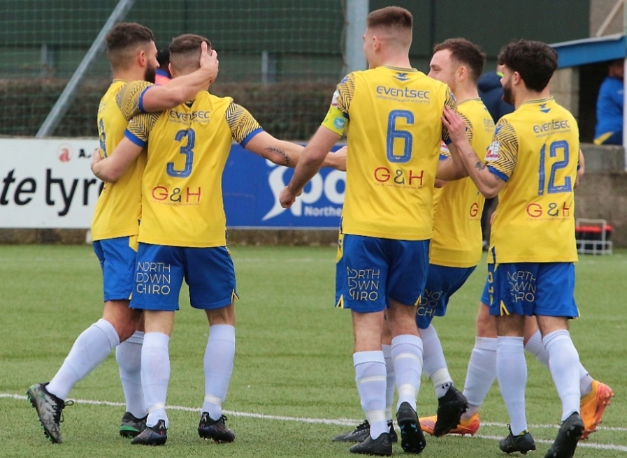 Armagh City 0-3 Bangor: Seasiders rediscover winning trail with three points in Cathedral&nbsp;City