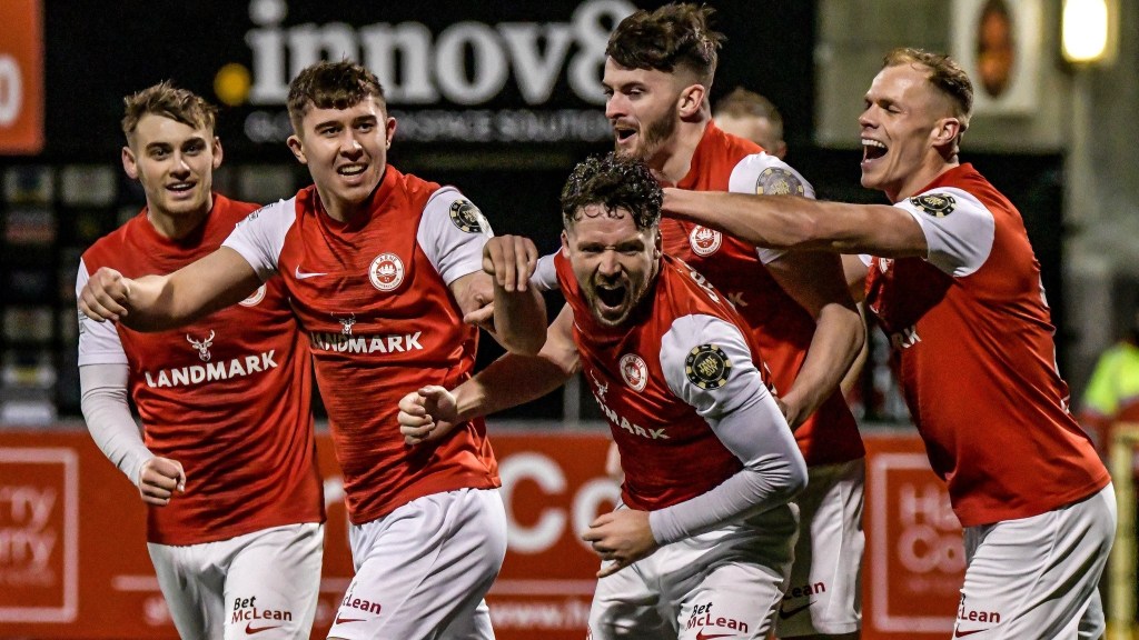 Larne’s County Antrim Shield four-peat perfect tonic to fuel their domestic treble&nbsp;ambitions