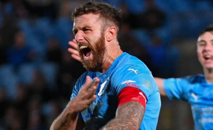 Steven McCullough’s crucial goal in relegation play-off seals him as a Ballymena United&nbsp;great